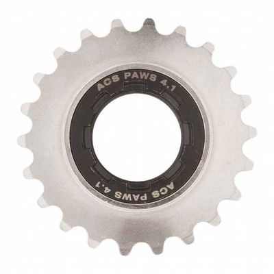 Freewheel BMX 22t 3/32 ACS Paws 4.1 nikkel zwart