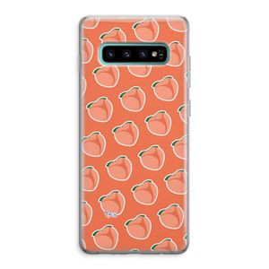 Just peachy: Samsung Galaxy S10 Plus Transparant Hoesje