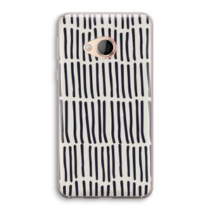 Moroccan stripes: HTC U Play Transparant Hoesje