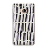 Moroccan stripes: HTC U Play Transparant Hoesje