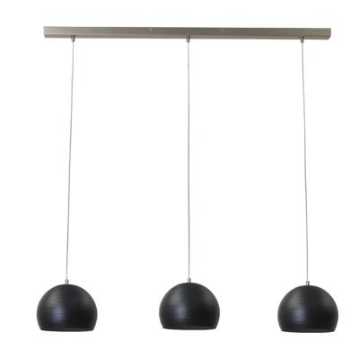 Masterlight Leuke zwarte eettafel hanglampConcepto 20 - 2810-05-130-3