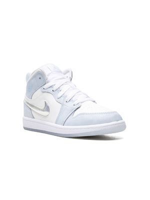 Jordan Kids baskets Air Jordan 1 'Glitter Swoosh' - Bleu