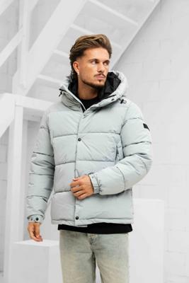Malelions Arctic Puffer Winterjas Heren Lichtblauw - Maat S - Kleur: Lichtblauw | Soccerfanshop