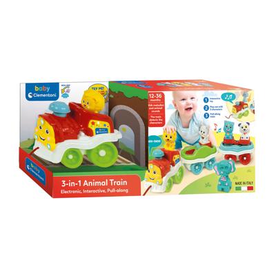 Clementoni baby dierentrein interactief 3in1