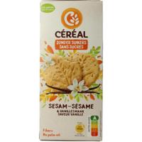 Cereal Sesam vanille koek