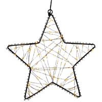 Verlichte ster - 100 led lampjes - warm wit - D26 cm - kerster figuur - kerstverlichting?