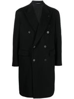 Tagliatore manteau à boutonnière croisée - Noir