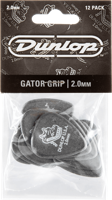 Dunlop 417P200 Gator Grip Plectrum 2.00mm 12-Pack