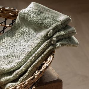 Fresh and Co 3-PACK Washandjes Kleur: Groen