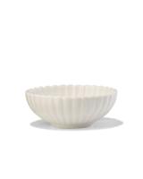 HEMA Schaaltje ⌀9cm aardewerk bloem wit (wit)