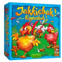 999 Games Jakkiebak! Kippenkak! Bordspel Leren - thumbnail