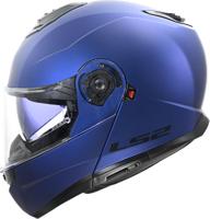 LS2 opklaphelm "ff908 strobe ii navy" helmet ff908 strobe ii navy xl matt blue