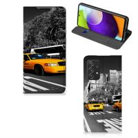 Samsung Galaxy A52 | Book Cover | New York Taxi