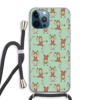 Gymboys: iPhone 12 Pro Max Transparant Hoesje met koord