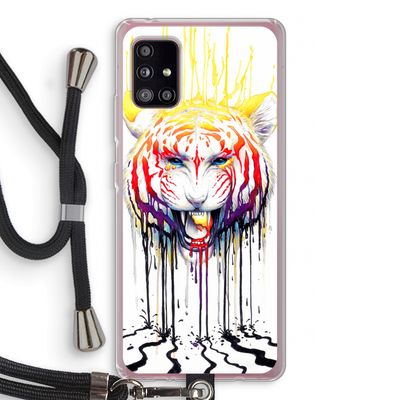 Fading: Samsung Galaxy A51 5G Transparant Hoesje met koord