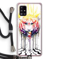 Fading: Samsung Galaxy A51 5G Transparant Hoesje met koord Fading: Samsung Galaxy A51 5G Transparant Hoesje met koord