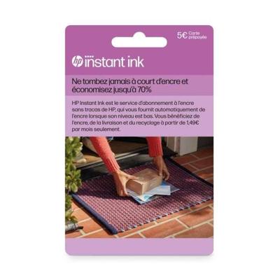 Instant Ink HP prepaidkaart - Abonnement voor levering van originele HP cartridges