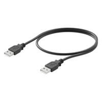 Weidmüller USB-kabel USB-A stekker 0.50 m Zwart PVC-mantel 1993550005