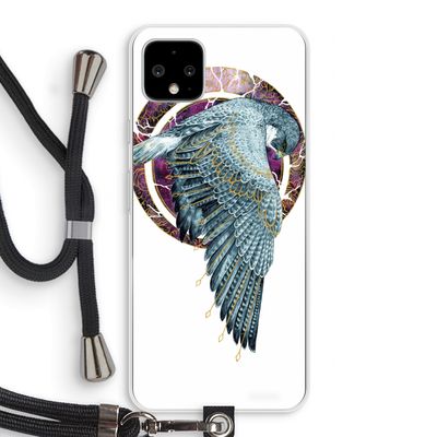 Golden Falcon: Pixel 4 XL Transparant Hoesje met koord