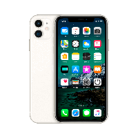 Refurbished iPhone 11 128 GB Wit Gebruikt