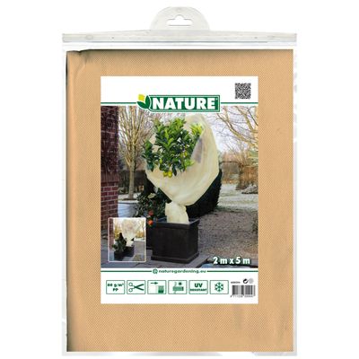 Plantenhoes XL - 5 x 2 meter - beige - anti-vorst planten beschermhoes - 500 x 200 cm