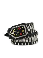 Walter Van Beirendonck bracelet Snake à ornements en cristal - Noir