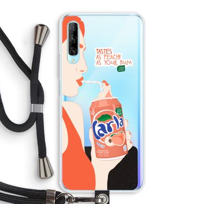 Peach please!: Huawei P Smart Pro Transparant Hoesje met koord