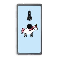 Eenhoorn: Sony Xperia XZ2 Transparant Hoesje