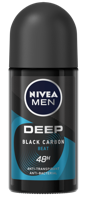 Nivea Men Deep Black Carbon Beat Anti-Transpirant Roller