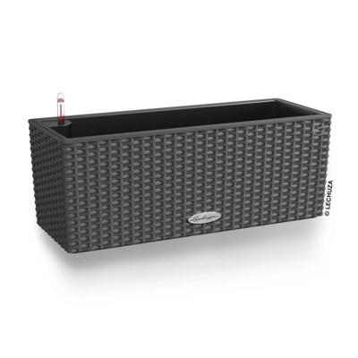Jardiniere - Lechuza - Balconera Cottage 50 - Graniet - Rechthoekig - Met waterreservoir