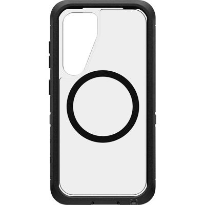 Otterbox Defender XT Series Backcover Samsung Galaxy S25 Transparant, Zwart Inductieve lading