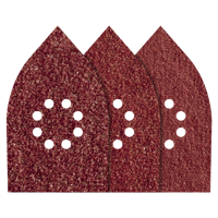 Wolfcraft Hechtschuurstrips | K80, K120, K240 | Geperforeerd | 10 stuks - 1755000