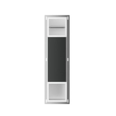 Toiletrolhouder set Xellanz Rocko | Zonderklep | Met reserverolhouder | Mat wit
