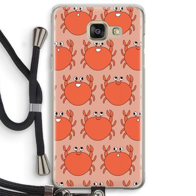 Krab: Samsung Galaxy A5 (2016) Transparant Hoesje met koord