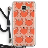 Krab: Samsung Galaxy A5 (2016) Transparant Hoesje met koord