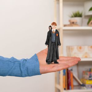 Schleich Harry Potter - Ron Wemel en Schurfie speelfiguur