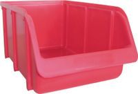 Hunersdorff Magazijnbak | L332/290xB207xH155mm | PP rood | stapelbaar | 12 stuks - 674100 674100