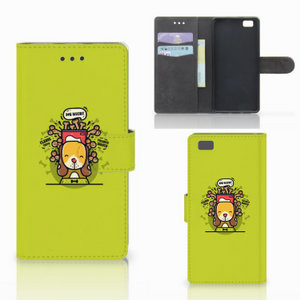 Huawei Ascend P8 Lite Leuk Hoesje Doggy Biscuit