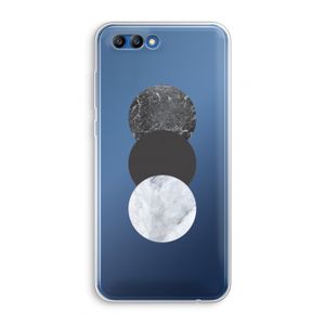Marmeren cirkels: Honor 10 Transparant Hoesje