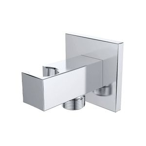 Doucheaansluiting Met Opsteek Vierkant 1/2" Chroom Aqua Splash