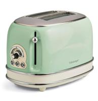Ariete Vintage Broodrooster Groen Met Tosti-Ijzers