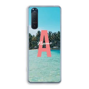 Pacific Dream: Sony Xperia 5 II Transparant Hoesje