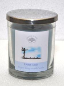Green Tree Geurkaars fairy mist glas