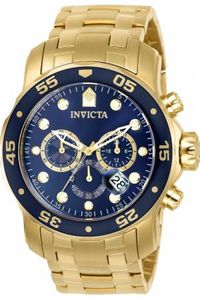 Horlogeband Invicta 0073 / 0072 / 0074 / 0075 / 80064 / 80065 / 80068 / 80069 Staal Doublé 26mm