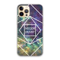 Negenduust ruimte: iPhone 13 Pro Max Transparant Hoesje Negenduust ruimte: iPhone 13 Pro Max Transparant Hoesje