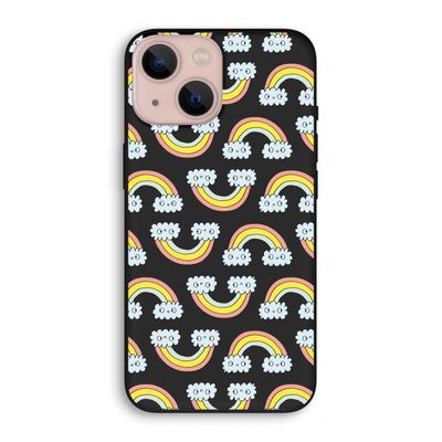 Regenboog: iPhone 13 mini Biologisch afbreekbaar hoesje