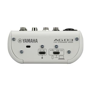 Yamaha AG03MK2W live streaming mixer