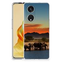 OPPO Reno8 T 5G | TPU Hoesje | Olifanten