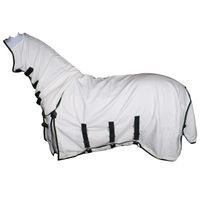 Shires Sweet Itch Combo vliegendeken wit maat:175