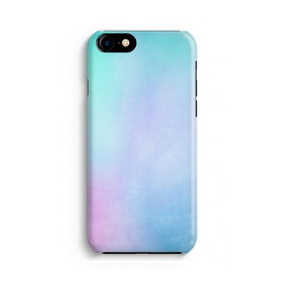 mist pastel: Volledig geprint iPhone SE 2020 Hoesje